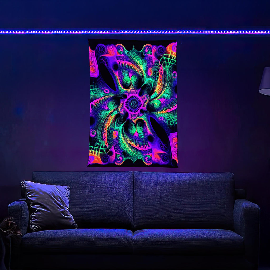 Blacklight Tapestry - The Vortex